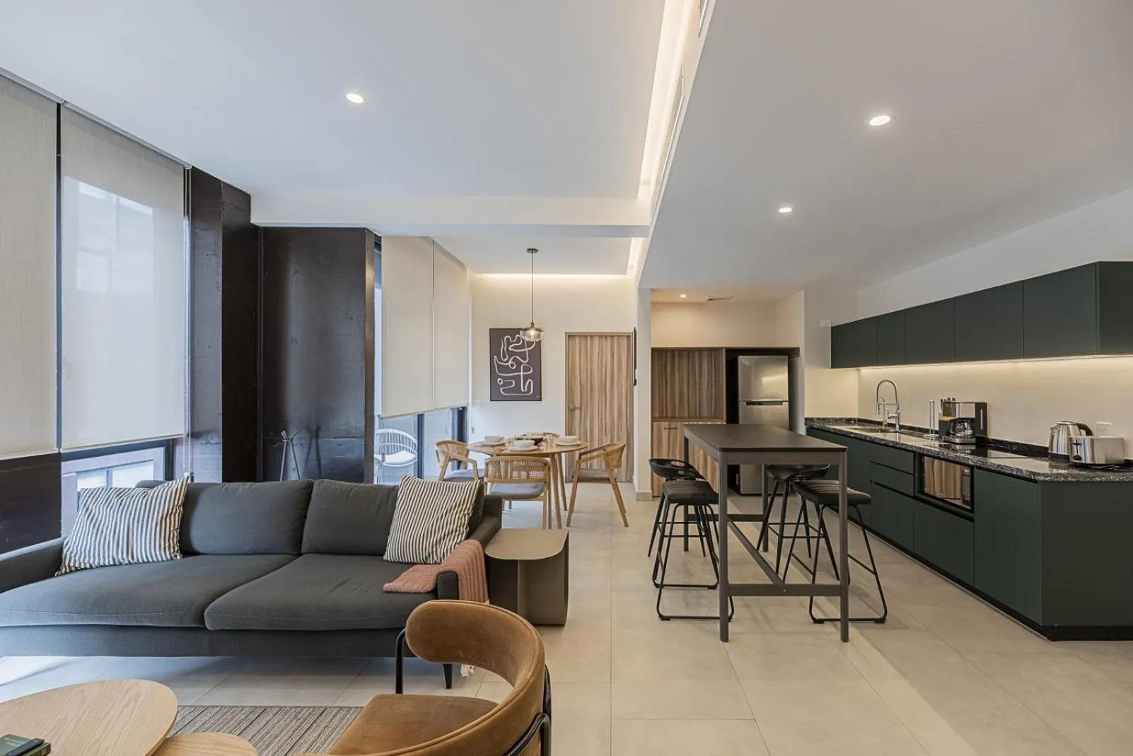 Living room in Cuadra 134 Residencial Condesa