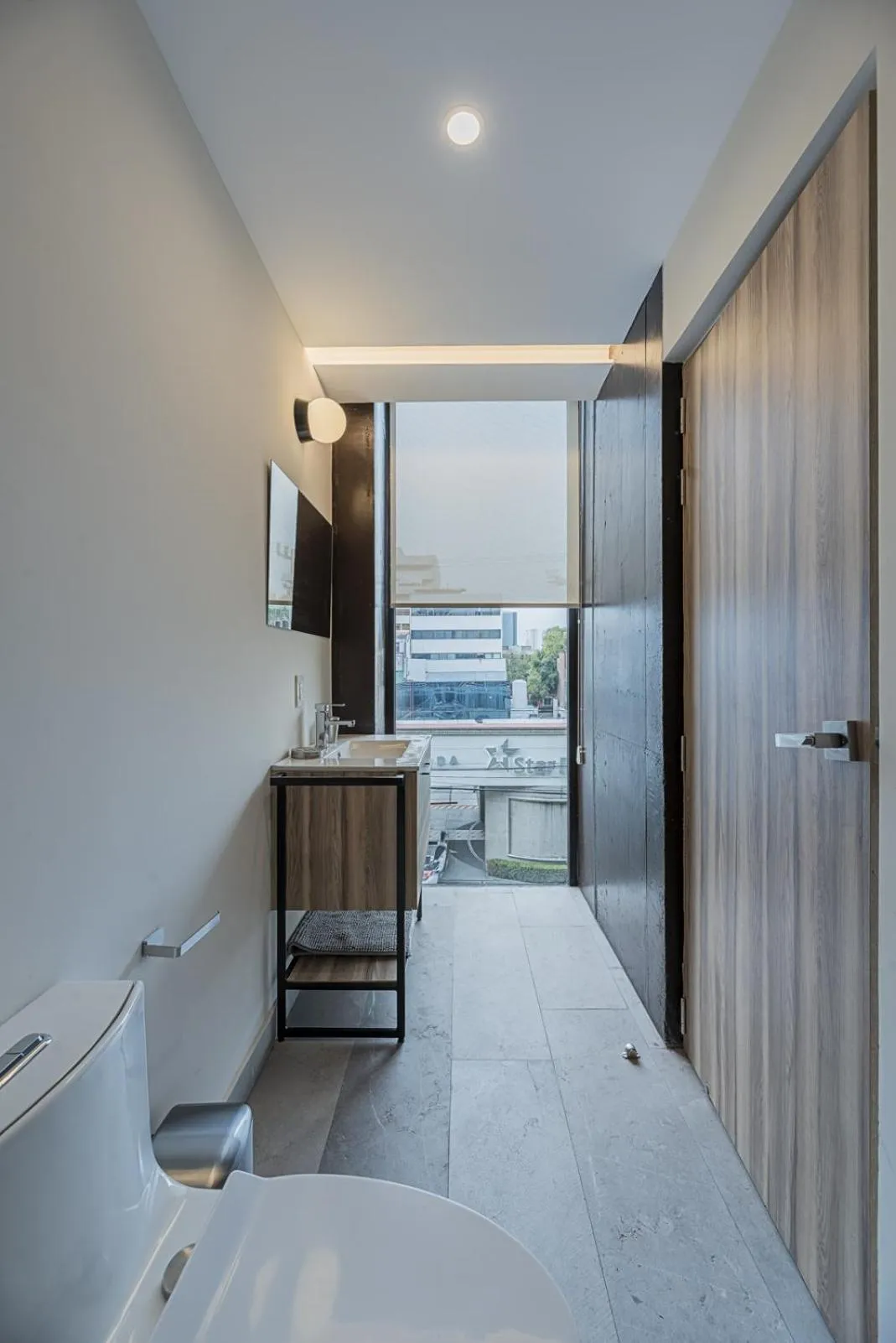 Bathroom, Bed in Cuadra 134 Residencial Condesa