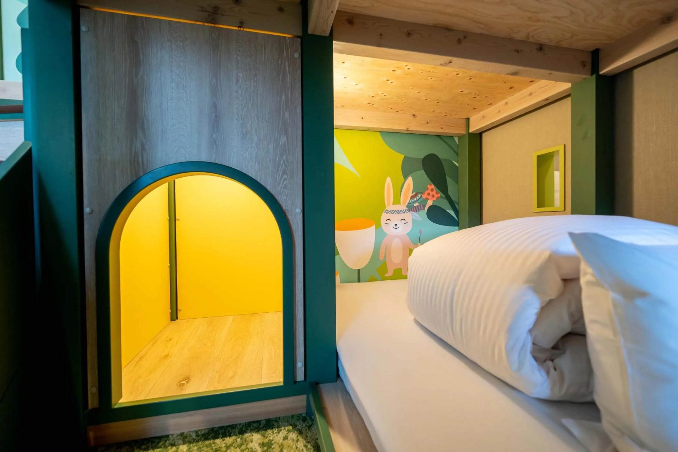 Photo of the whole room, Bed in PLAY!! Resi Stay