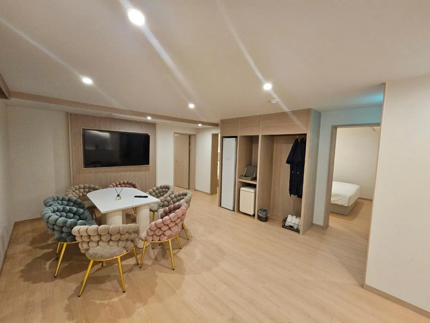 Bed in Daeyeon Grandis Hotel