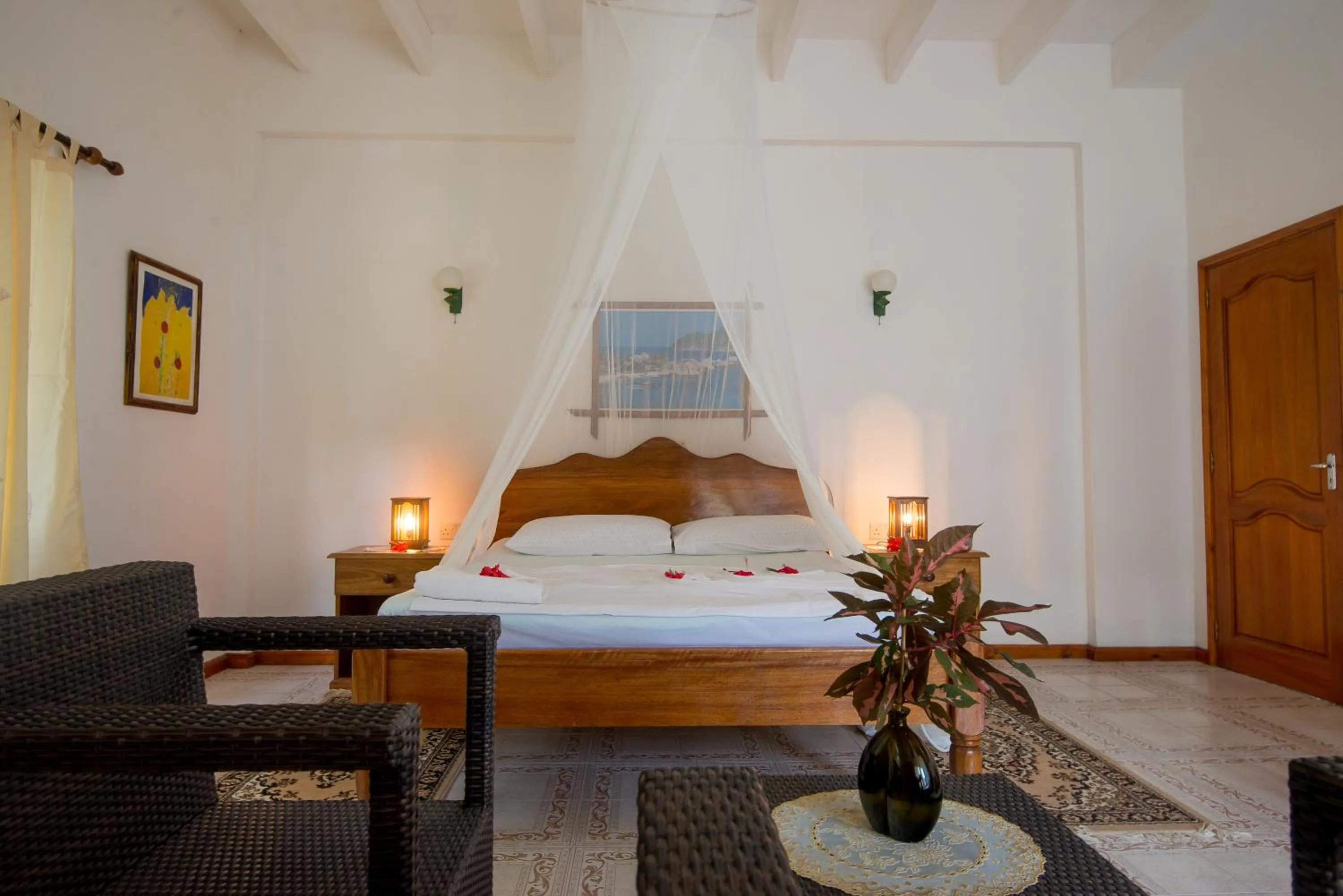 Bedroom in Zerof Guest House