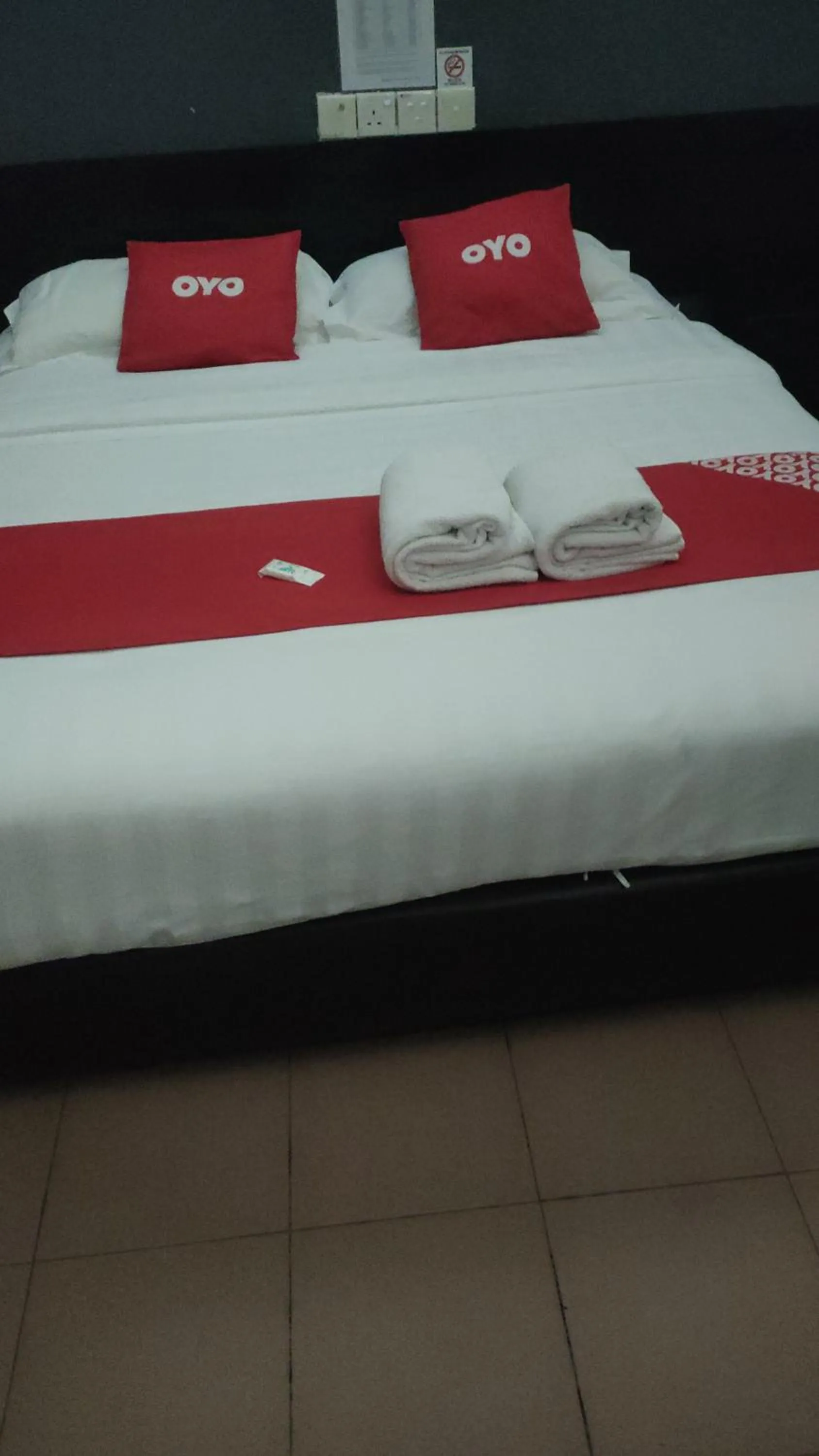 Bed in Dung Fang Hotel No 1 Sibu