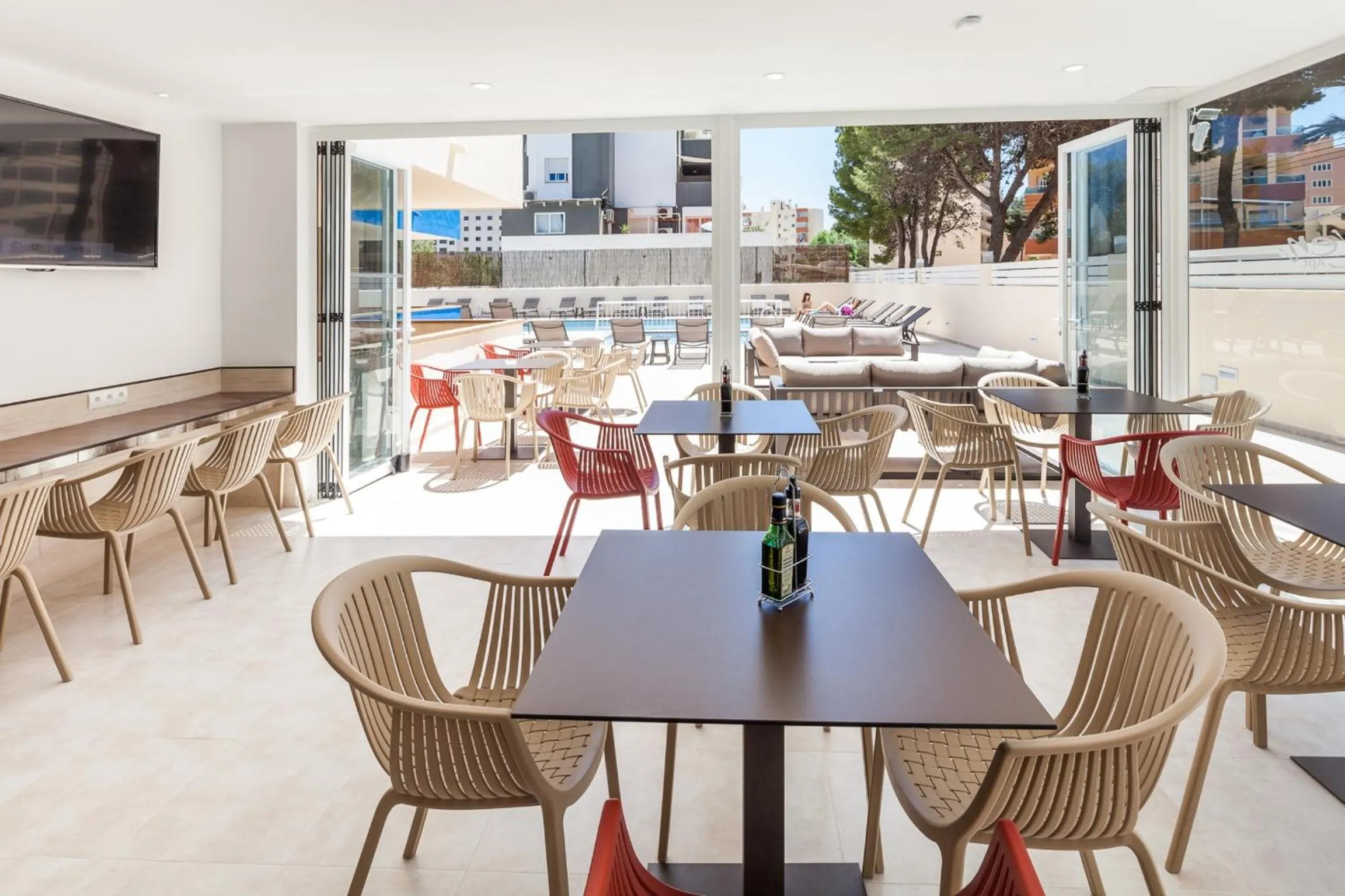 Lounge or bar in Ibiza Heaven Apartments