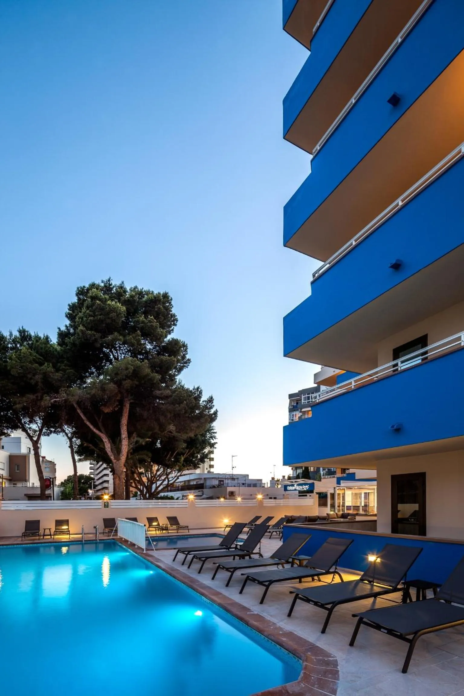 Swimming pool in Ibiza Heaven Apartments