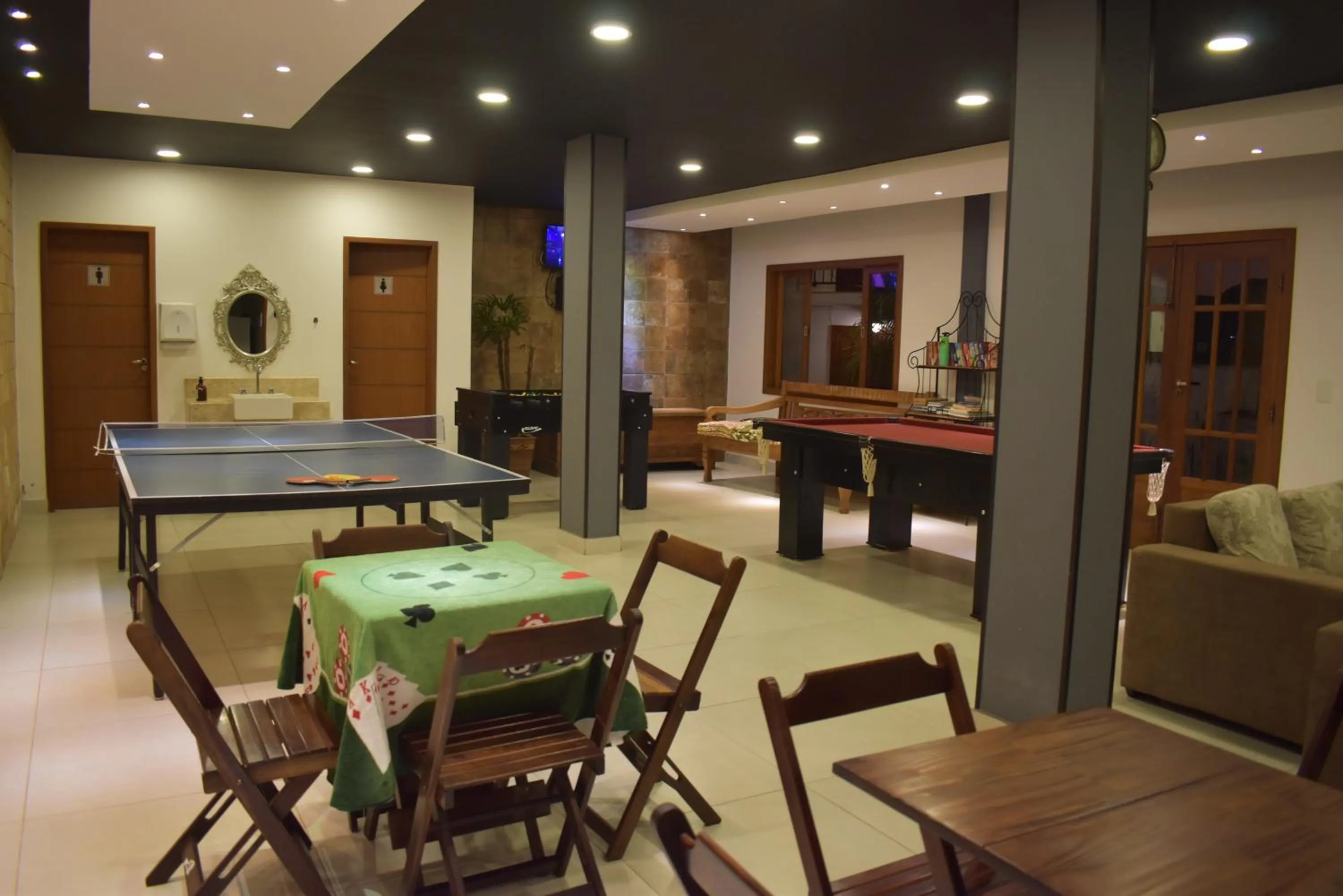 Game Room in Pousada Maria Monteiro Tiradentes