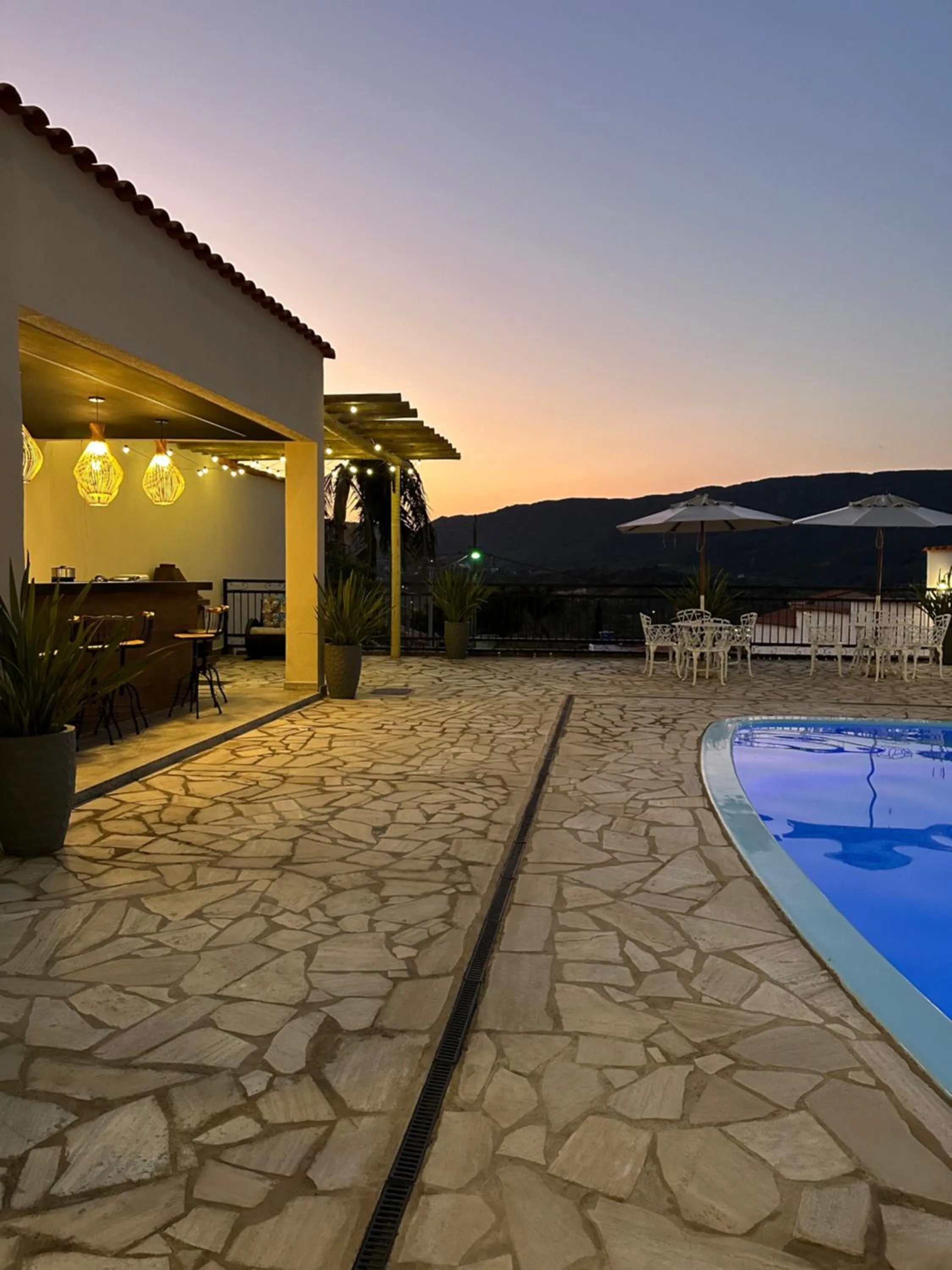 Mountain view in Pousada Maria Monteiro Tiradentes