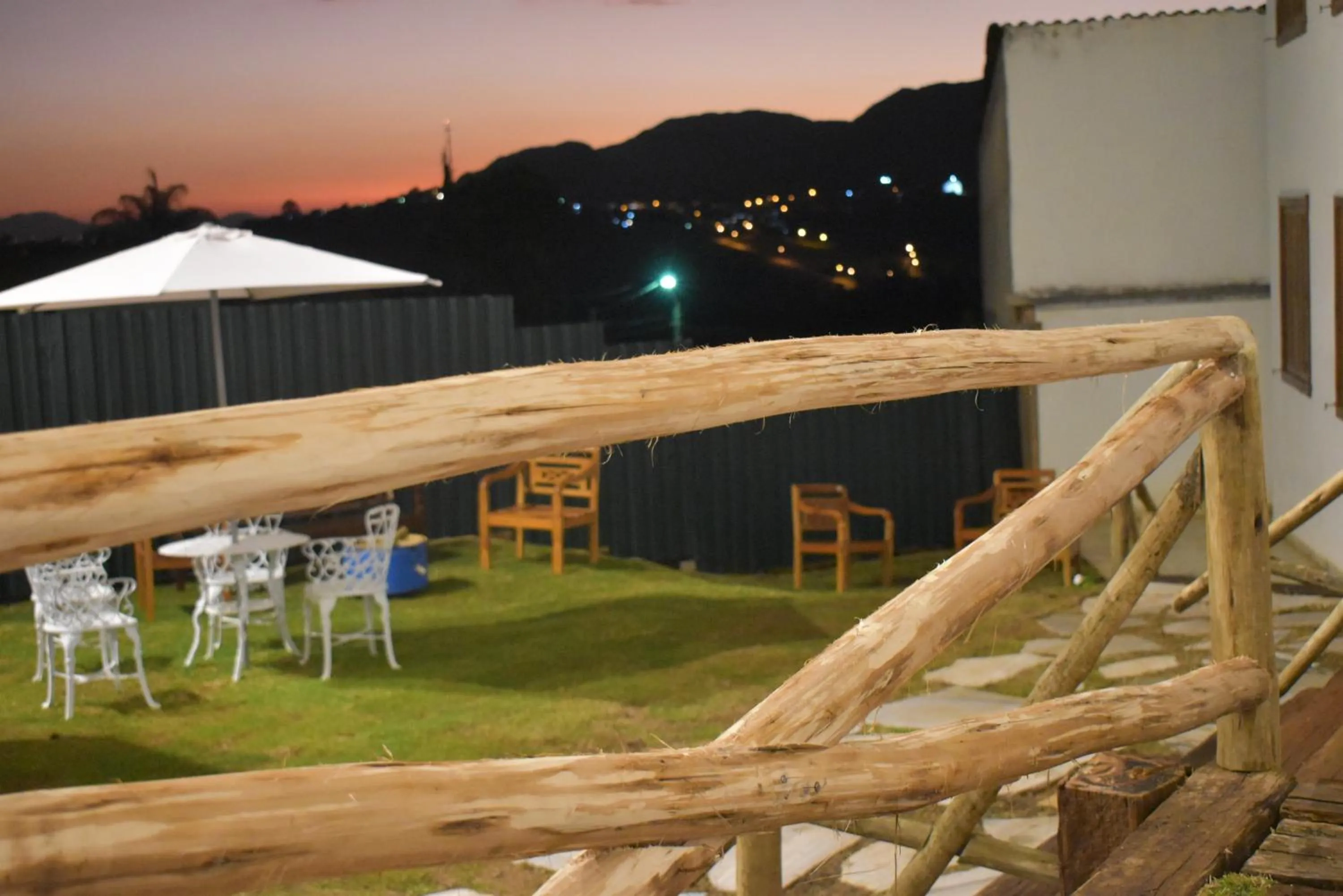 Garden view in Pousada Maria Monteiro Tiradentes