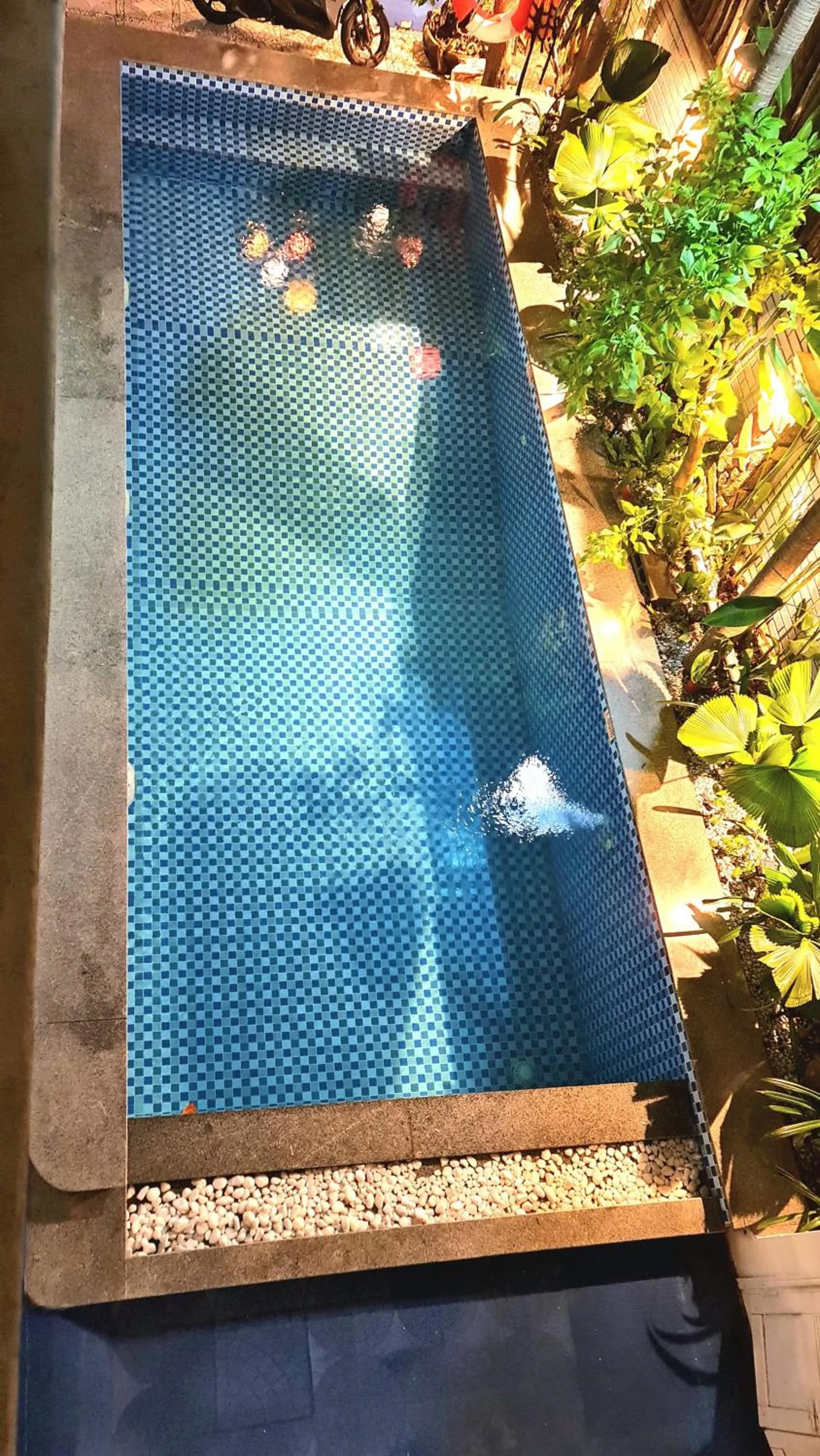 Pool view in Minh Trang Villa Hoi An -BBQ Garden