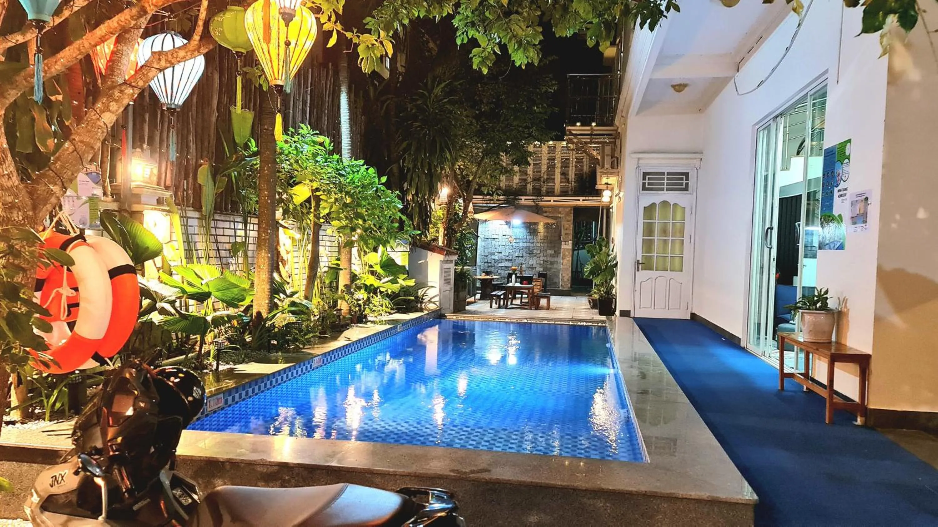 Garden in Minh Trang Villa Hoi An -BBQ Garden