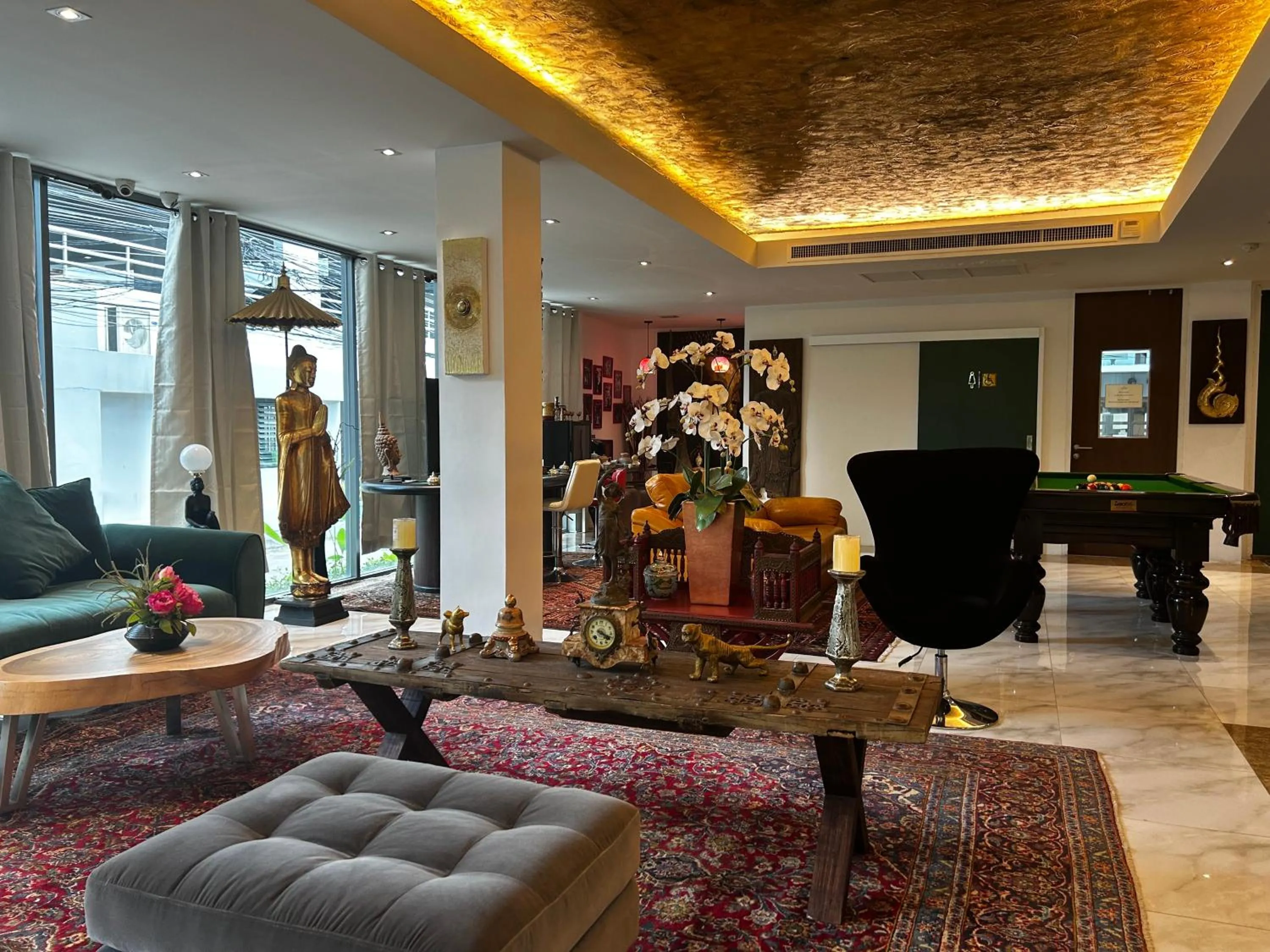 Lobby or reception in Syama Mansion Phromphong