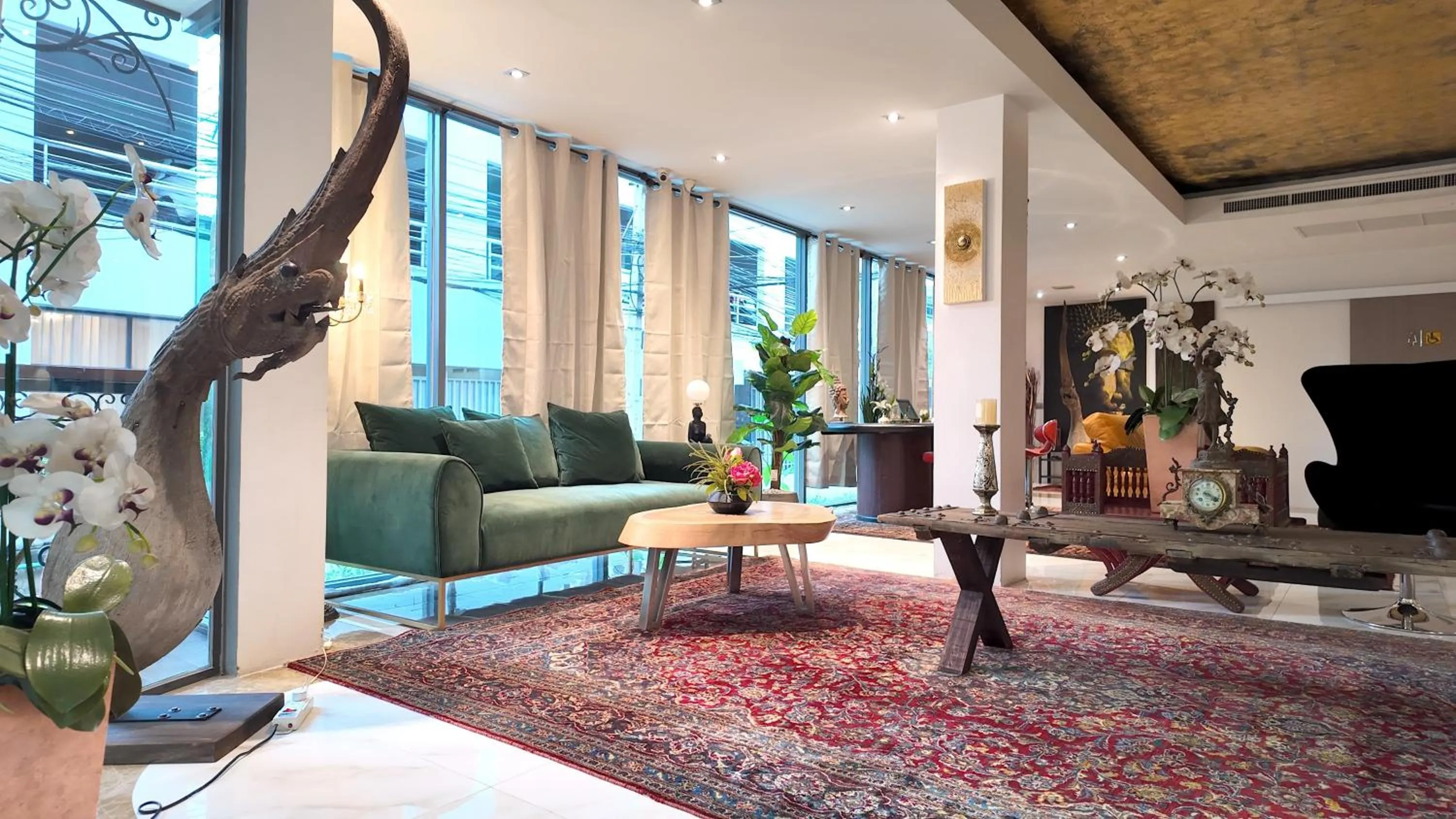 Lobby or reception in Syama Mansion Phromphong