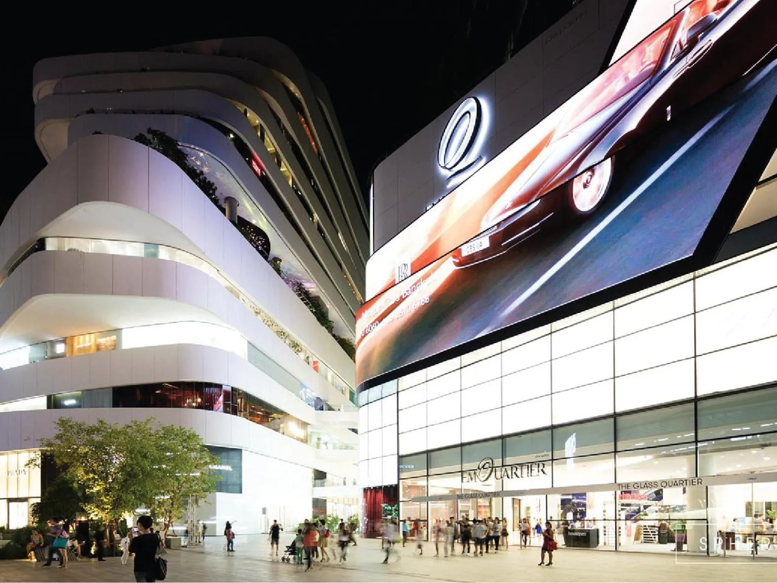 Shopping Area in Syama Mansion Phromphong