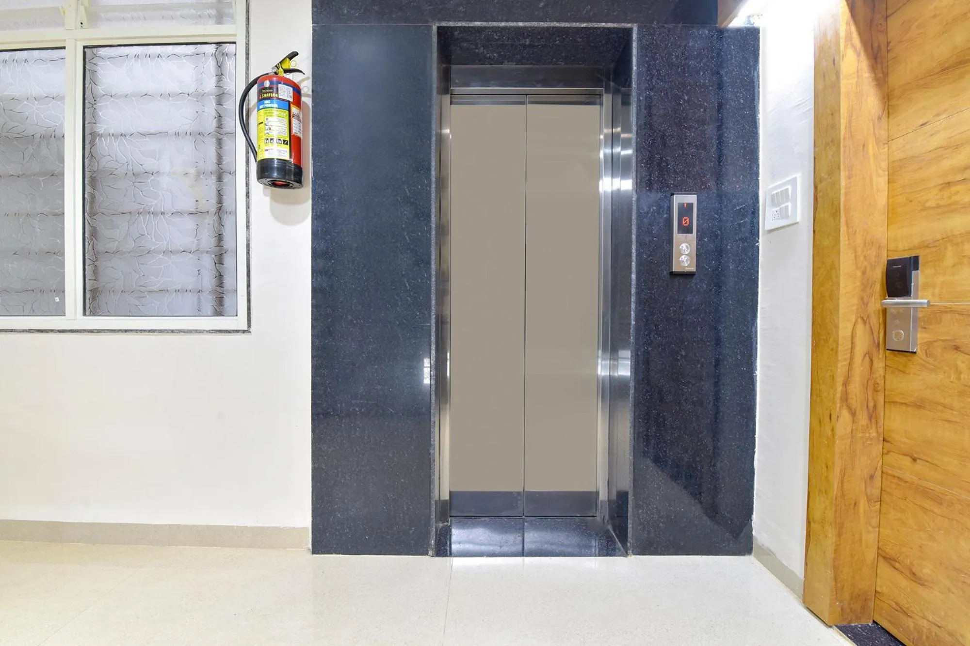 elevator in FabHotel Synergy Stays