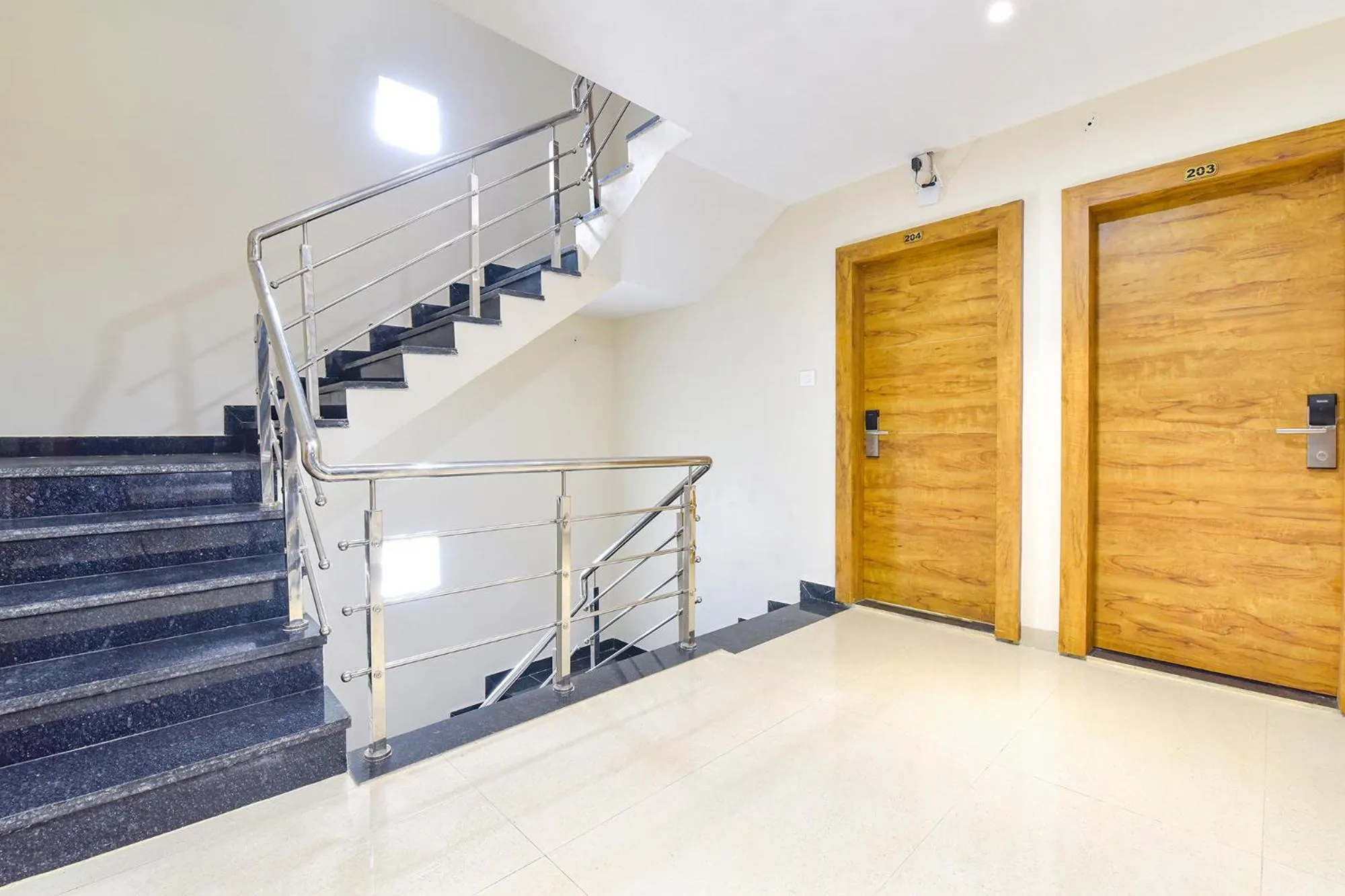 Lobby or reception in FabHotel Synergy Stays