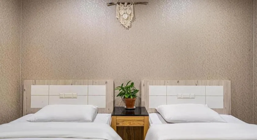 Bed in Seogwipo (Seongsan) Beach Hotel