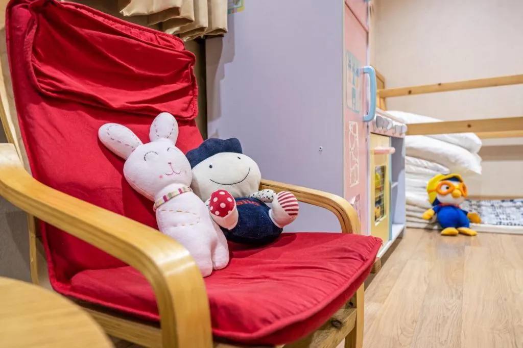 Bed in Seogwipo (Seongsan) Beach Hotel