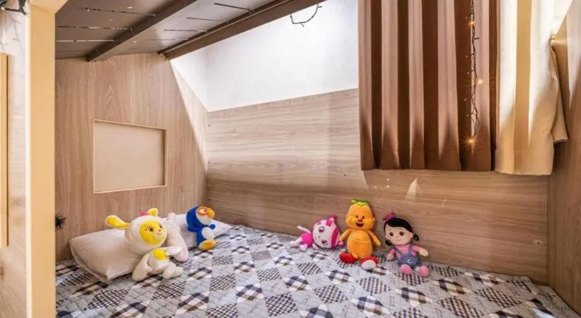 Bed in Seogwipo (Seongsan) Beach Hotel