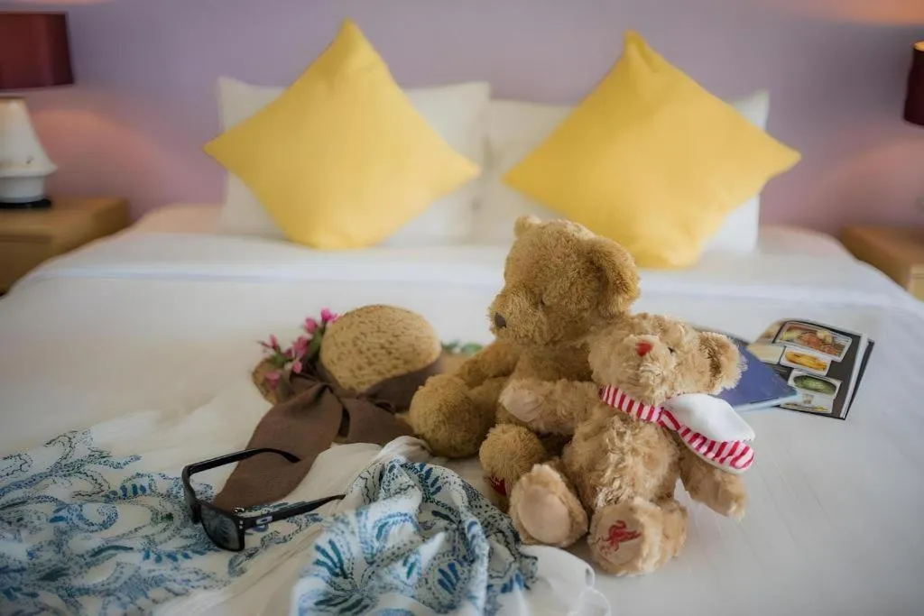 Bed in Sea Coco Resort