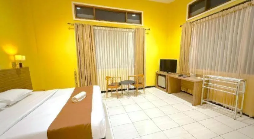 Bed in Pondok Jatim Park Hotel & Cafe