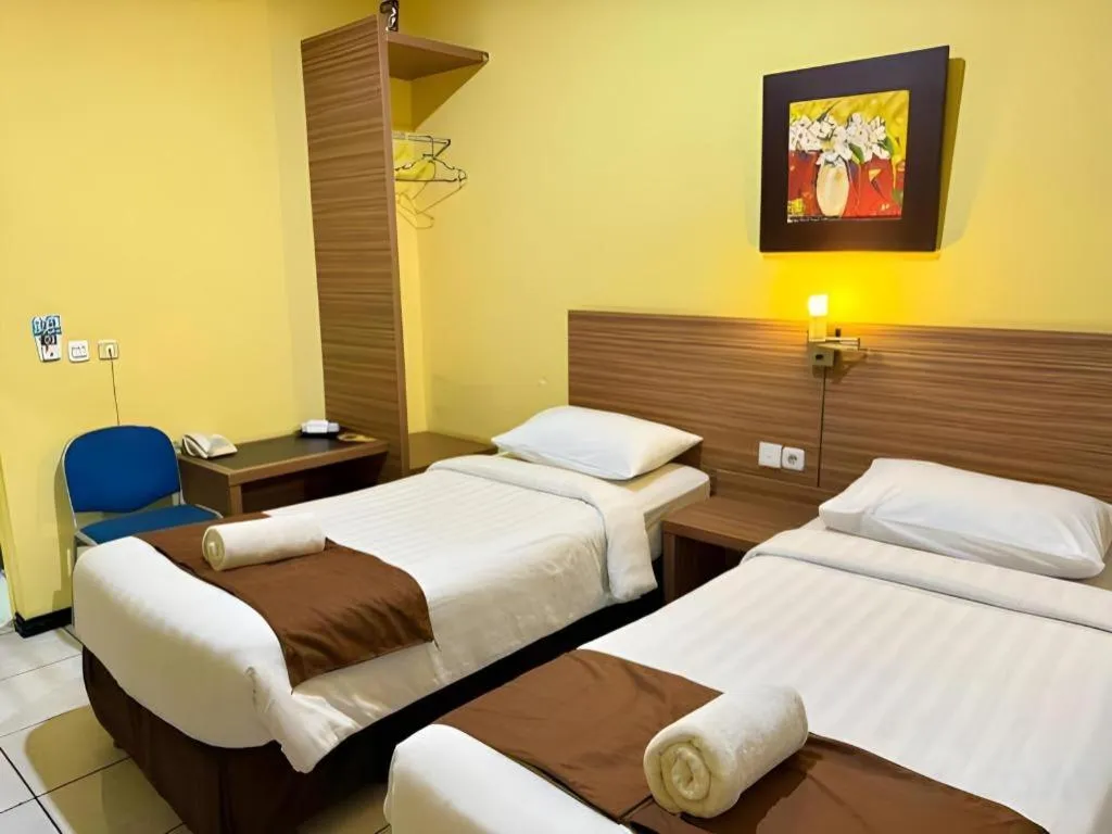 Bed in Pondok Jatim Park Hotel & Cafe