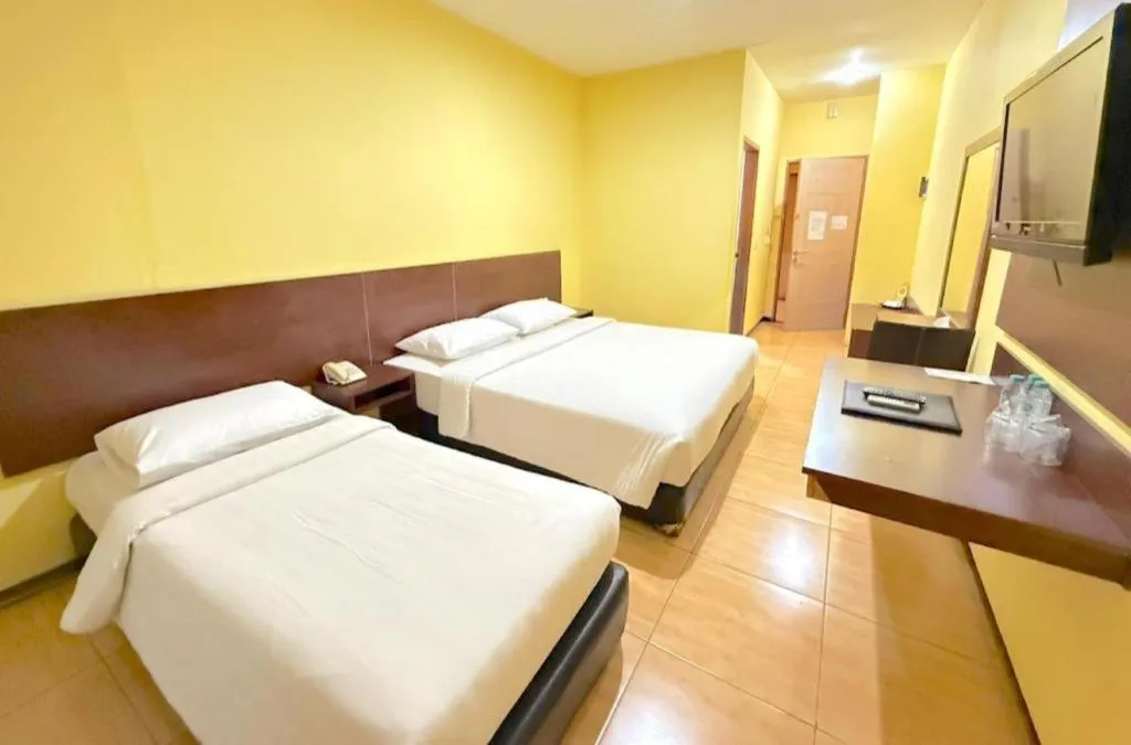 Bed in Pondok Jatim Park Hotel & Cafe
