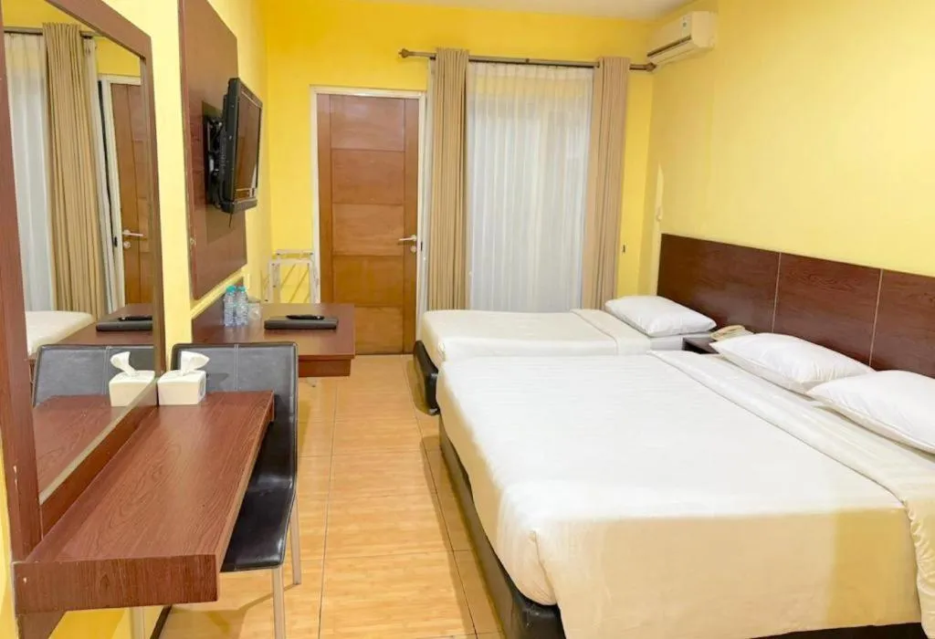 Bed in Pondok Jatim Park Hotel & Cafe