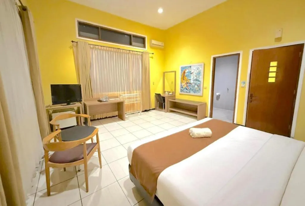 Bed in Pondok Jatim Park Hotel & Cafe
