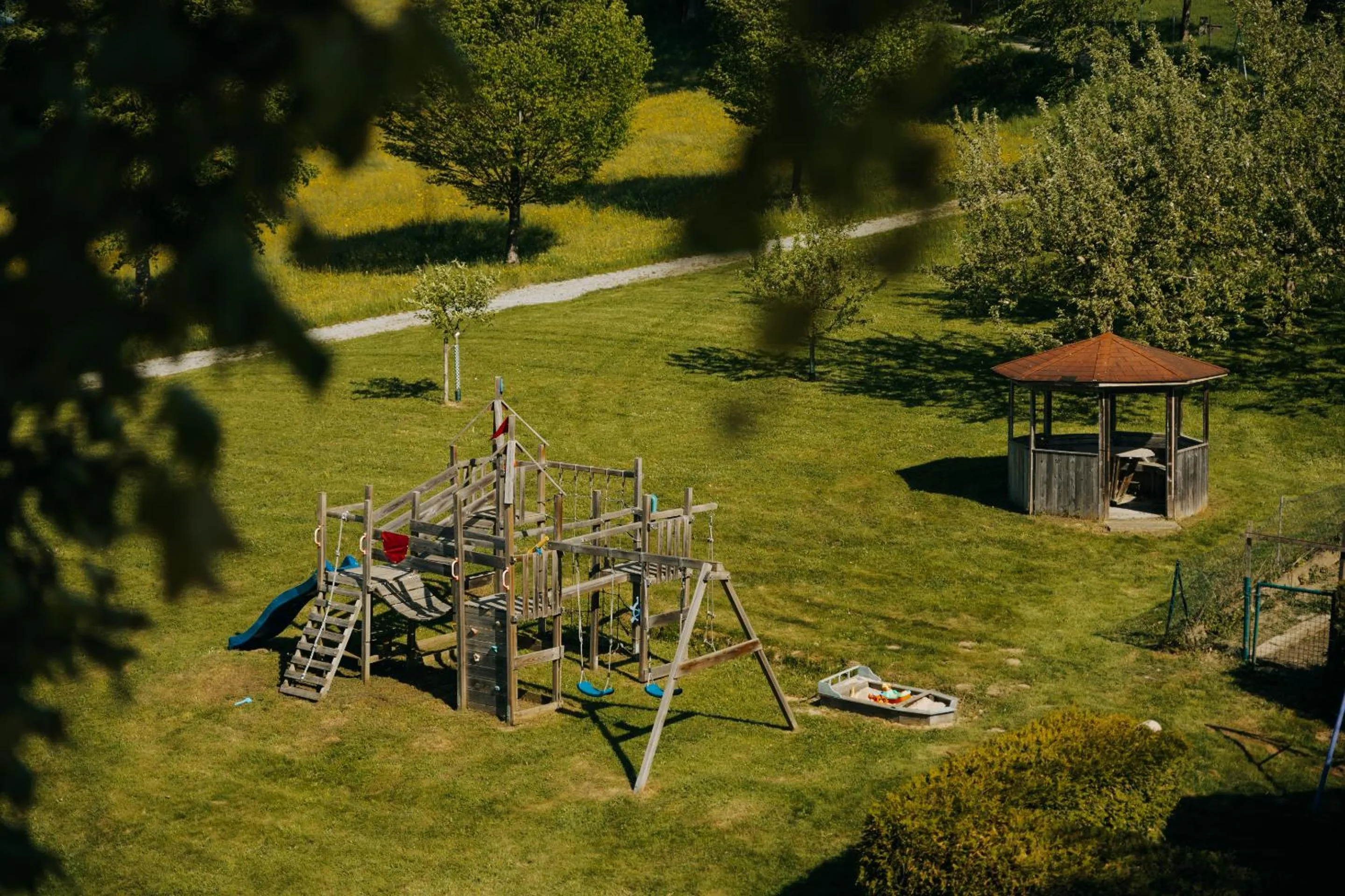 Children play ground in Gästehaus Edhof