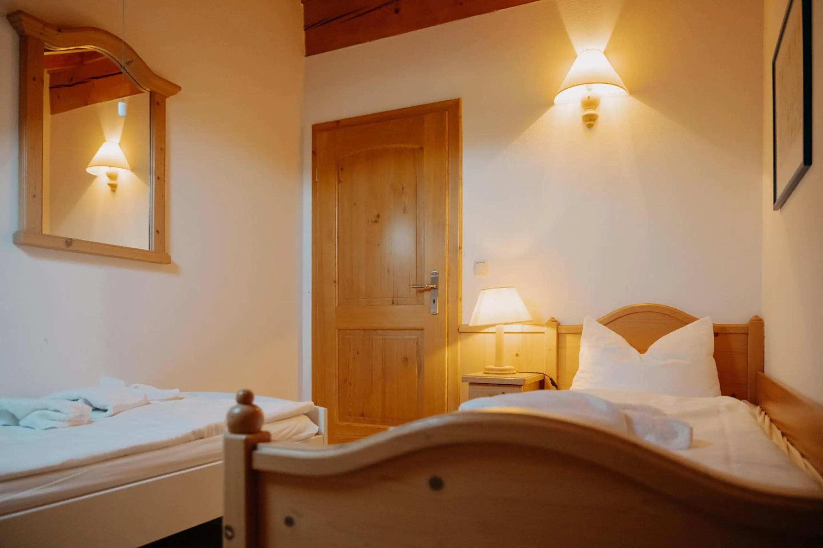 Bedroom, Bed in Gästehaus Edhof