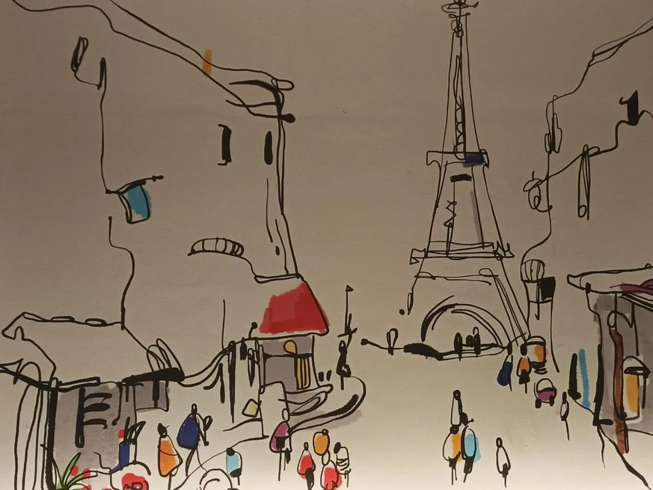 Decorative detail in Fan's Hotel Palo