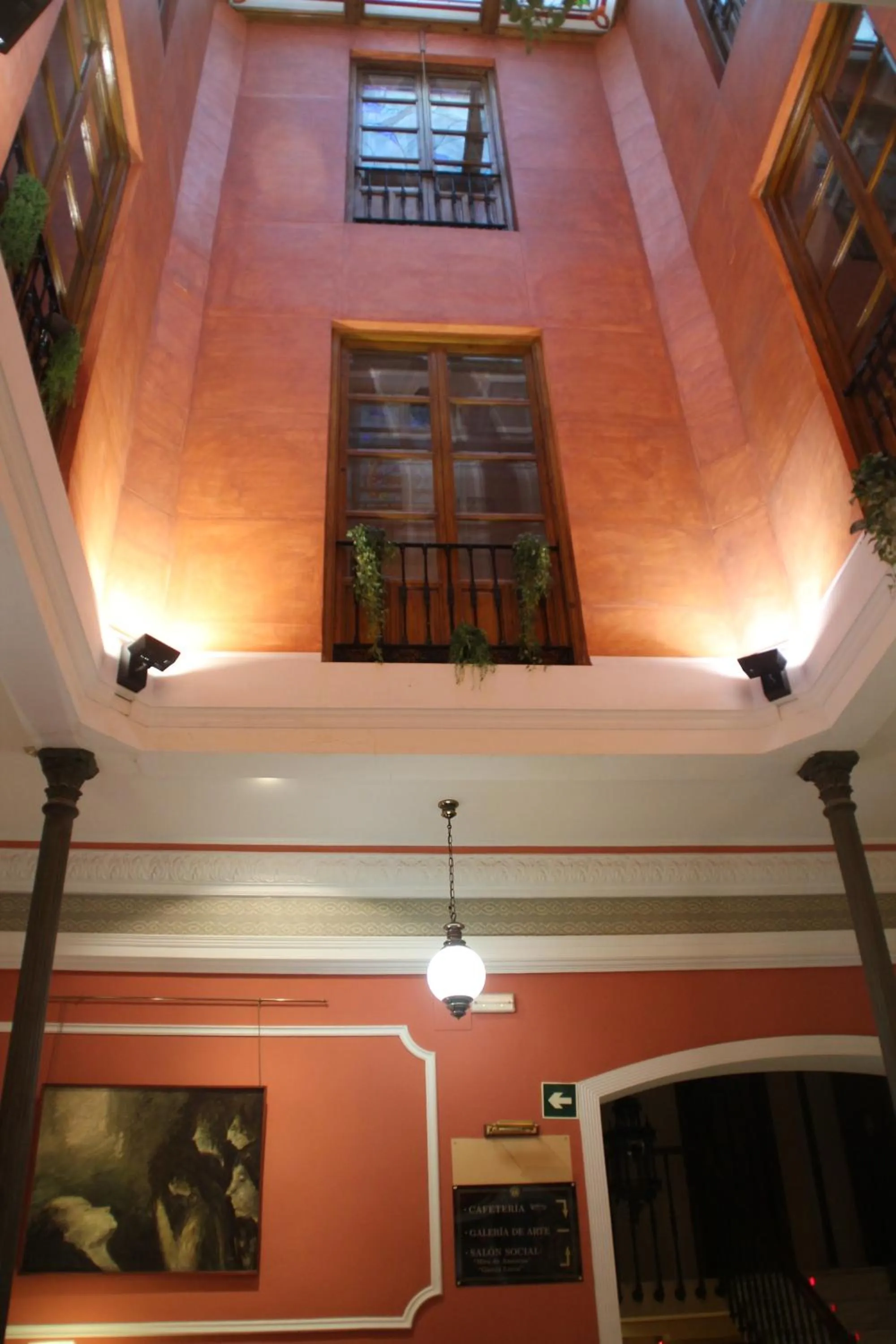 Lobby or reception in Hotel Palacio de Oñate