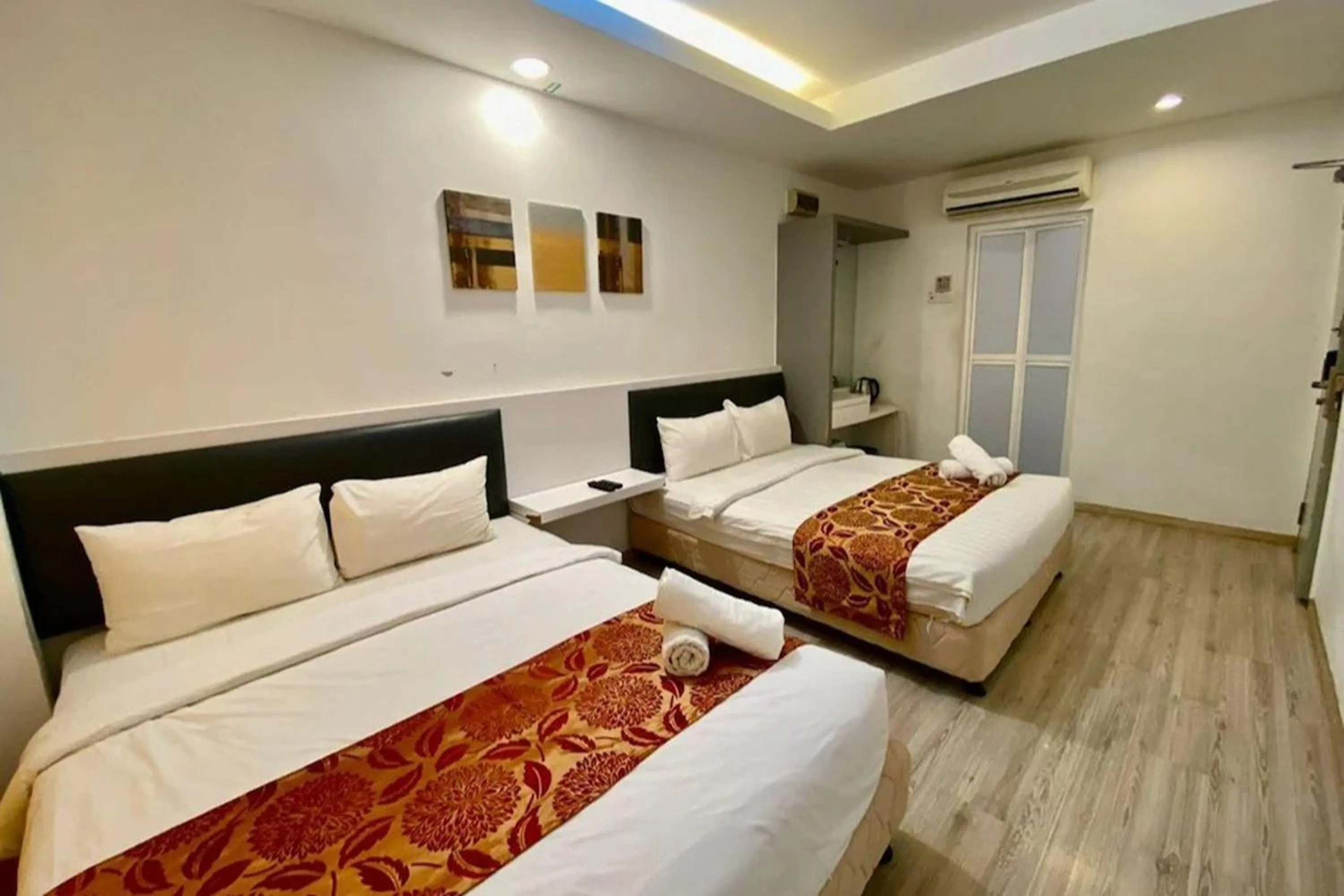 Bed in Hotel Dlima Inn Plaza Mahkota Melaka