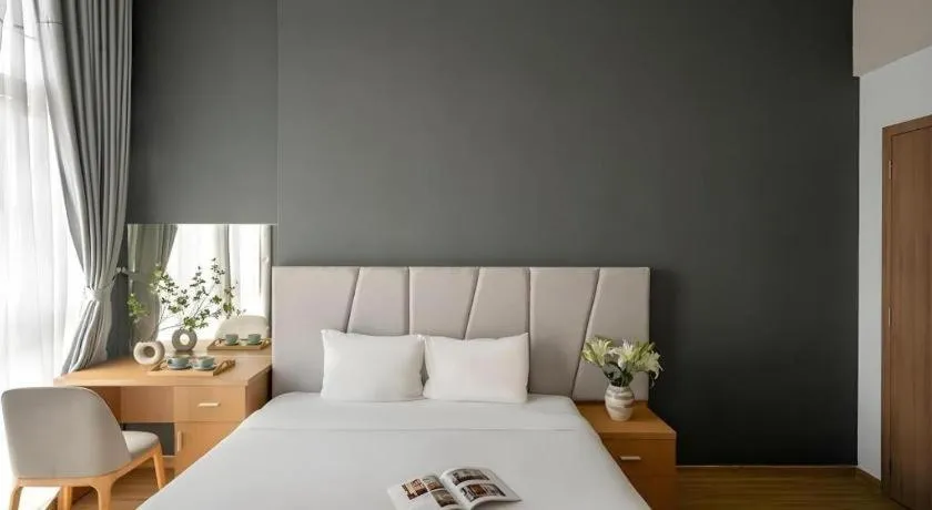 Bed in Gold View Boutique Hotel Đà Lạt