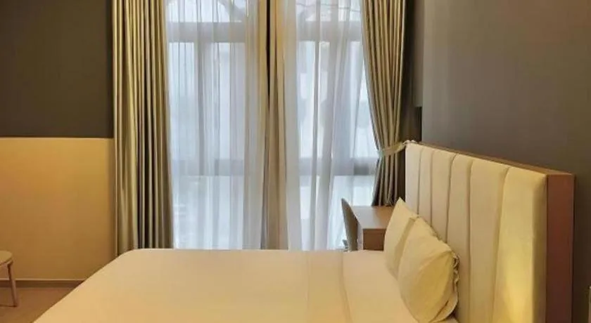 Bed in Gold View Boutique Hotel Đà Lạt