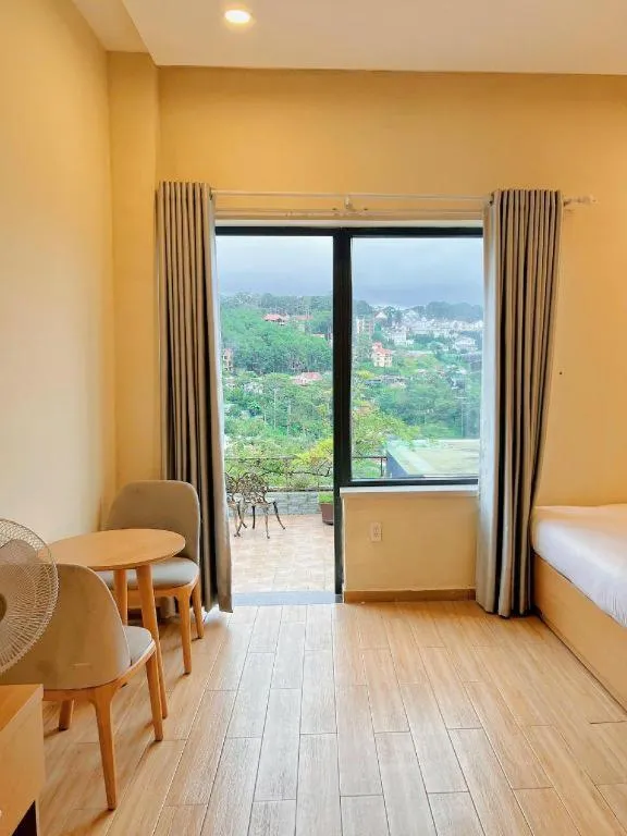 Bed in Gold View Boutique Hotel Đà Lạt