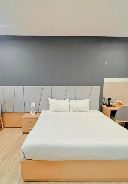 Bed in Gold View Boutique Hotel Đà Lạt