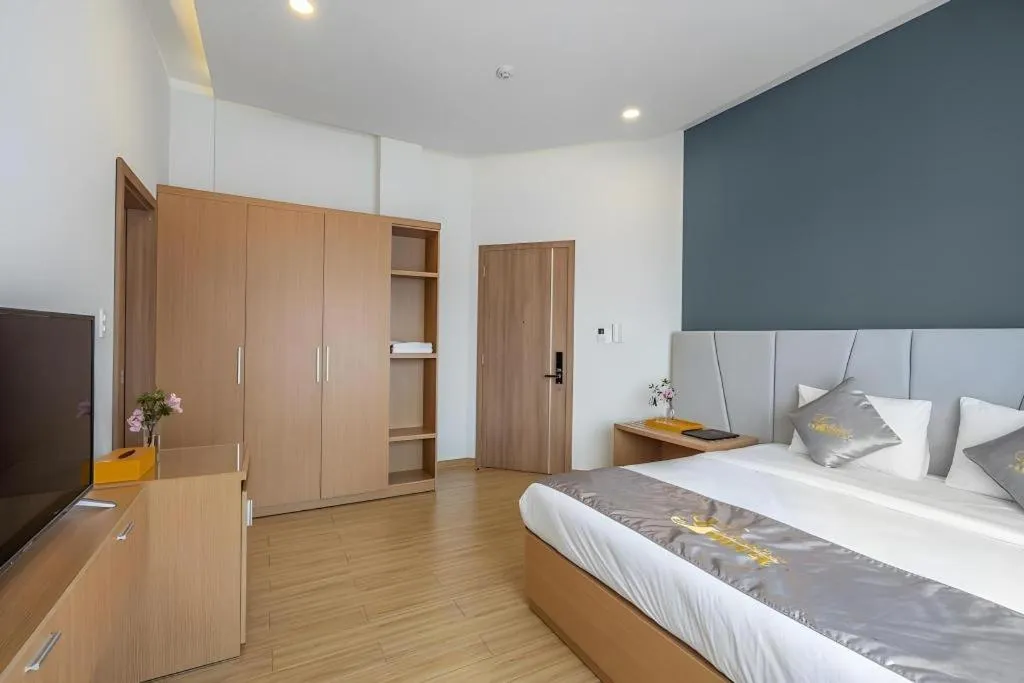 Bed in Gold View Boutique Hotel Đà Lạt