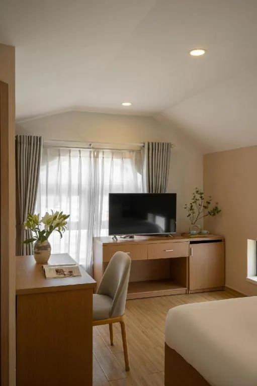 Bed in Gold View Boutique Hotel Đà Lạt