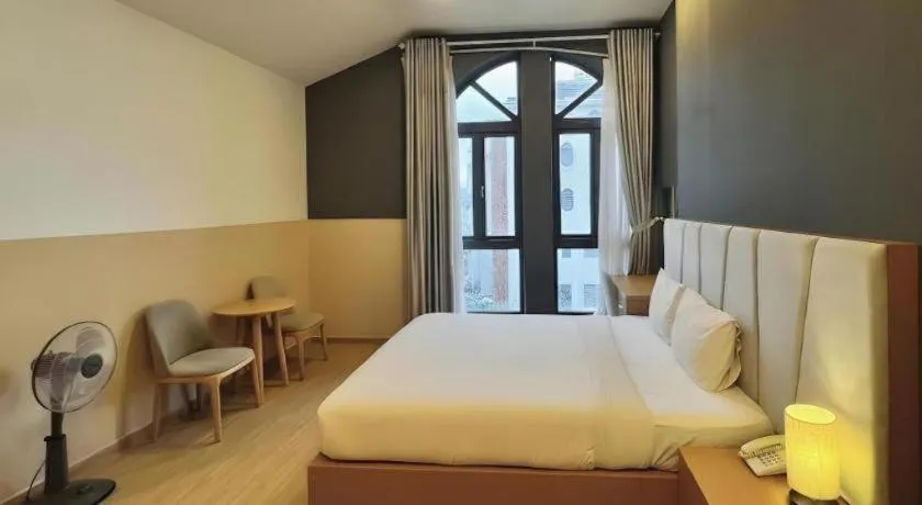 Bed in Gold View Boutique Hotel Đà Lạt