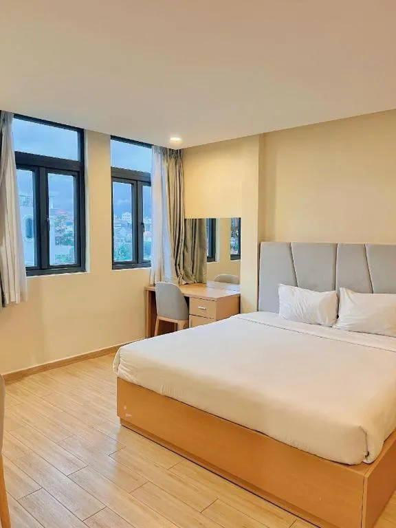 Bed in Gold View Boutique Hotel Đà Lạt