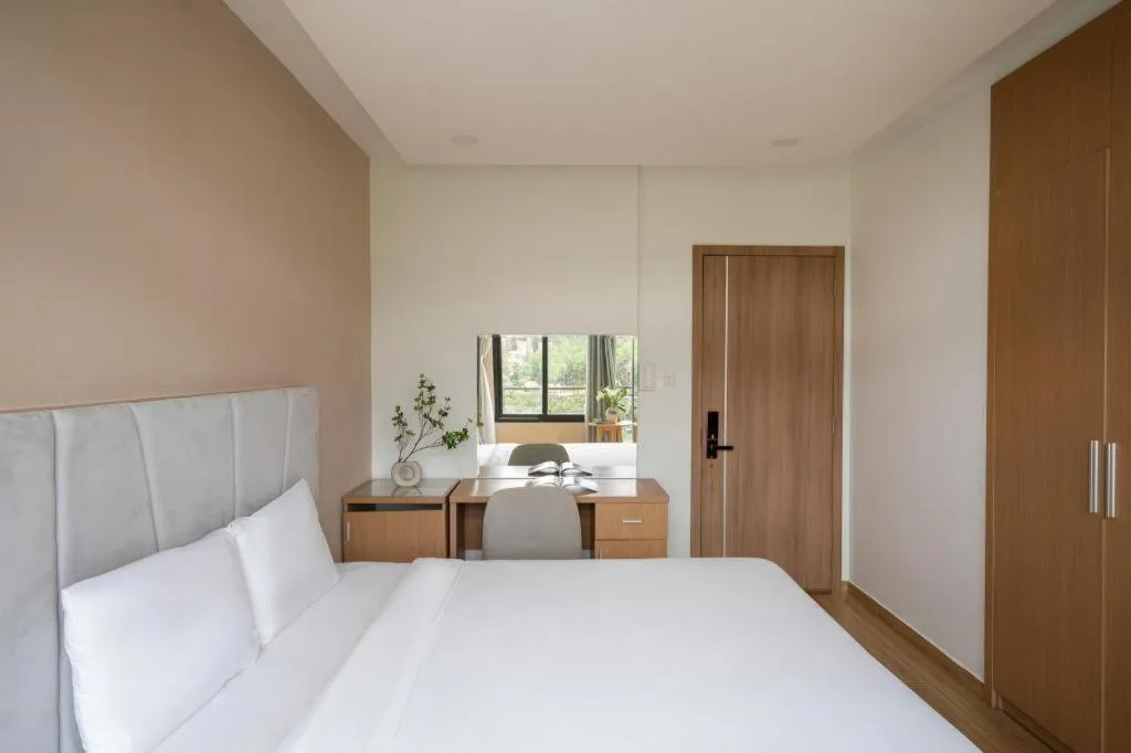 Bed in Gold View Boutique Hotel Đà Lạt