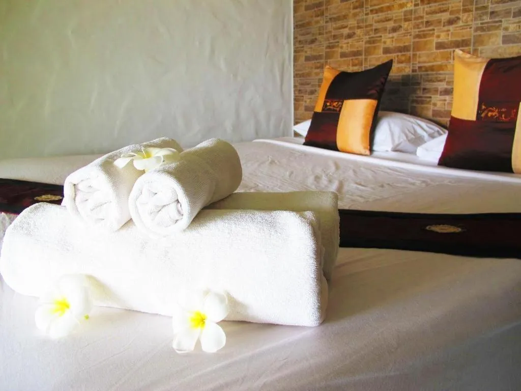 Bed in Tamarina Resort