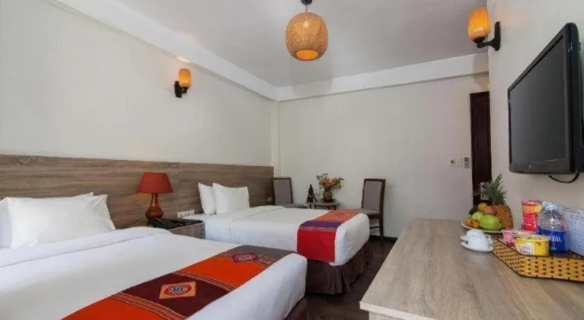 Bed in Chapa Dew Boutique Hotel