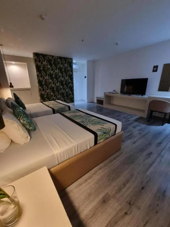 Bed in The Hotel Sophia