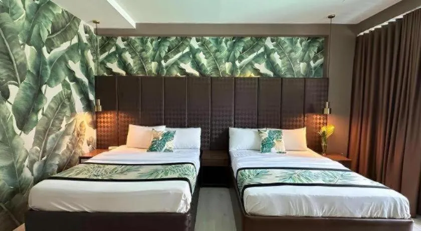 Bed in The Hotel Sophia