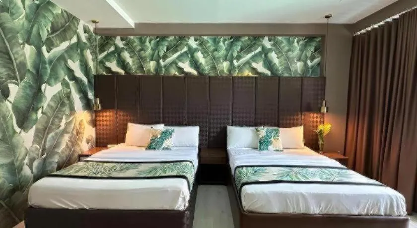 Bed in The Hotel Sophia