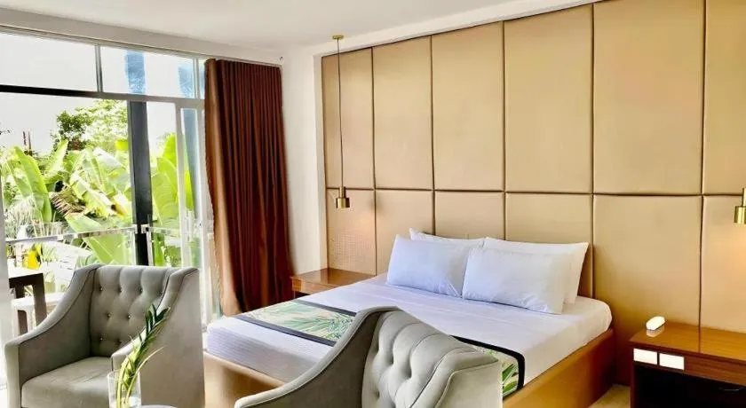 Bed in The Hotel Sophia