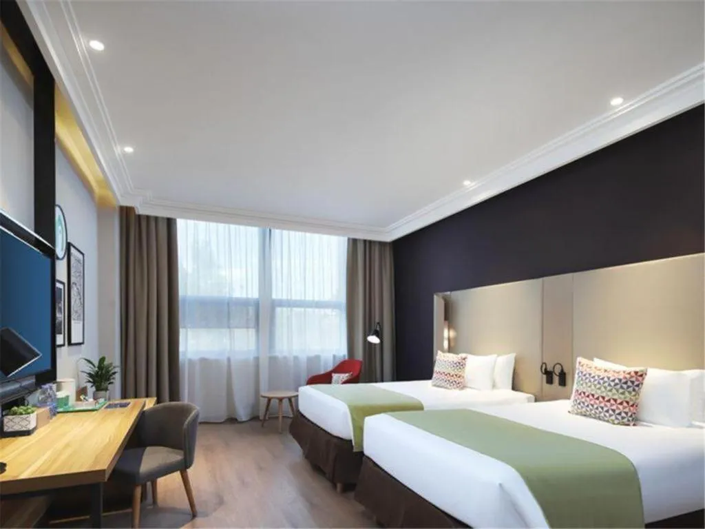 Bed in Campanile Hotel Huaibei Yuxi