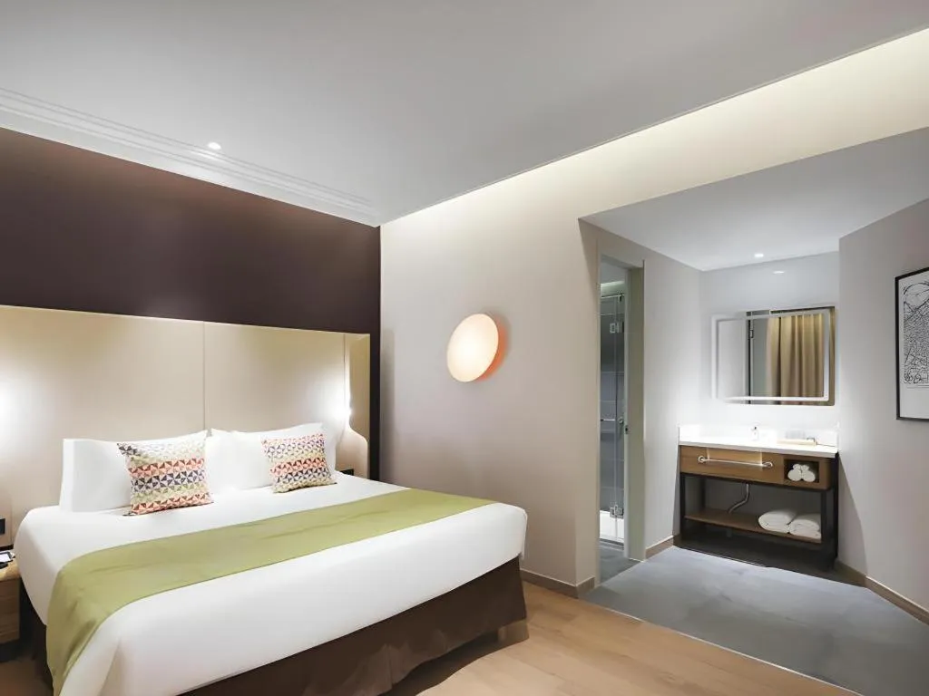 Bed in Campanile Hotel Huaibei Yuxi