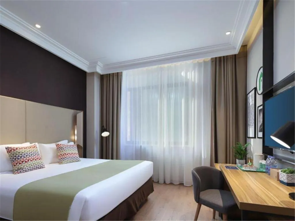 Bed in Campanile Hotel Huaibei Yuxi